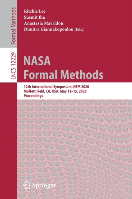 Book cover of: NASA Formal Methods. By: Ritchie Lee