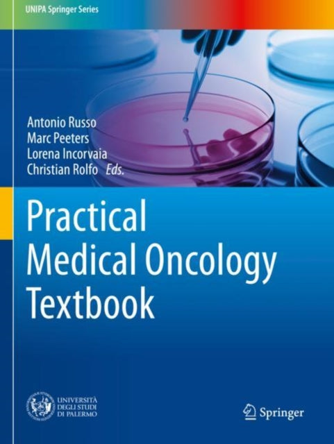 Book cover of: Practical Medical Oncology Textbook. By: Antonio Russo