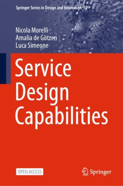 Book cover of: Service Design Capabilities. By: Nicola Morelli