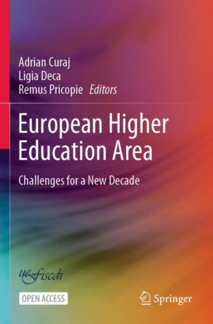 Book cover of: European Higher Education Area: Challenges for a New Decade. By: Adrian Curaj