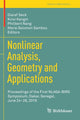 Book cover of: Nonlinear Analysis, Geometry and Applications. By: Diaraf Seck