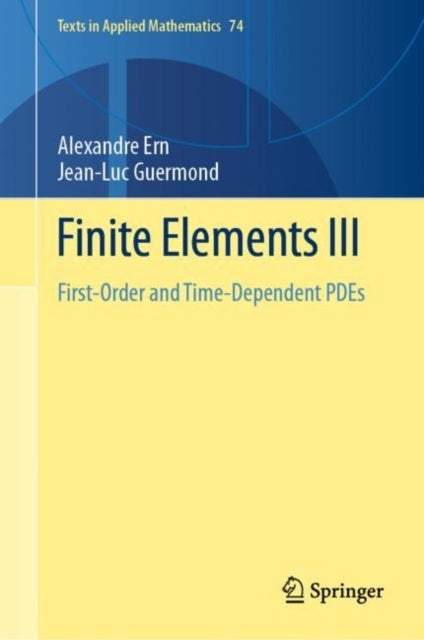 Book cover of: Finite Elements III. By: Alexandre Ern