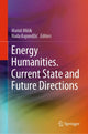 Book cover of: Energy Humanities. Current State and Future Directions. By: Matús Misík