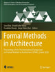 Book cover of: Formal Methods in Architecture. By: Sara Eloy