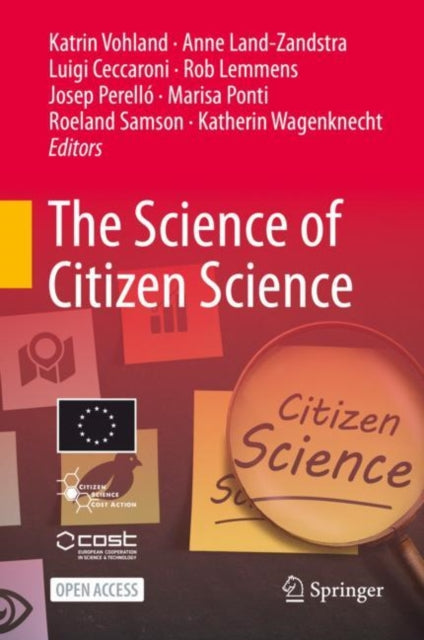 Book cover of: Science of Citizen Science. By: Katrin Vohland