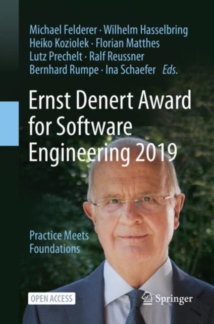 Book cover of: Ernst Denert Award for Software Engineering 2019. By: Michael Felderer