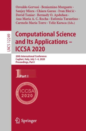 Computational Science and Its Applications – ICCSA 2020