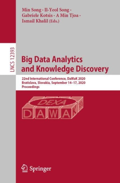 Book cover of: Big Data Analytics and Knowledge Discovery. By: Min Song