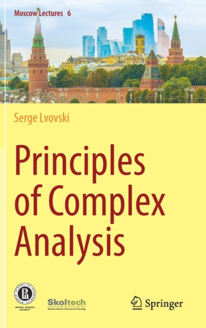 Book cover of: Principles of Complex Analysis. By: Serge Lvovski