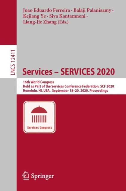 Book cover of: Services – SERVICES 2020. By: Joao Eduardo Ferreira