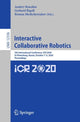 Book cover of: Interactive Collaborative Robotics. By: Andrey Ronzhin