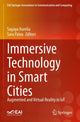 Book cover of: Immersive Technology in Smart Cities. By: Sagaya Aurelia