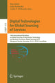 Book cover of: Digital Technologies for Global Sourcing of Services. By: Julia Kotlarsky