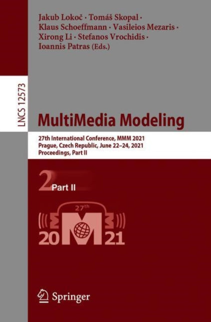 Book cover of: MultiMedia Modeling. By: Jakub Lokoč