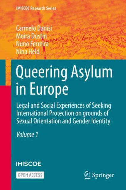 Book cover of: Queering Asylum in Europe. By: Carmelo Danisi