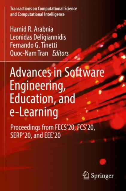 Book cover of: Advances in Software Engineering, Education, and e-Learning. By: Hamid R. Arabnia