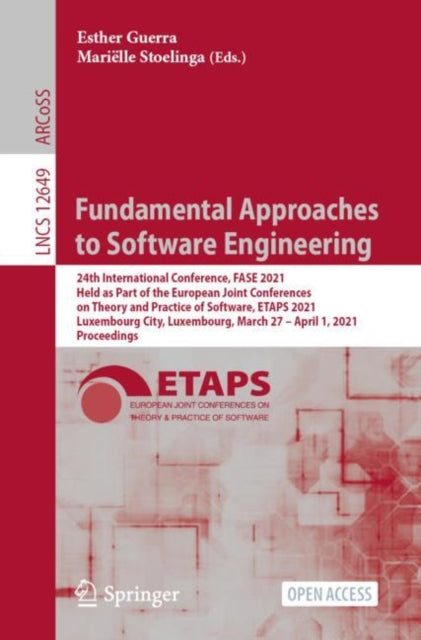 Book cover of: Fundamental Approaches to Software Engineering. By: Esther Guerra