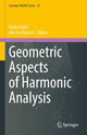 Book cover of: Geometric Aspects of Harmonic Analysis. By: Paolo Ciatti
