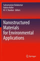 Book cover of: Nanostructured Materials for Environmental Applications. By: Subramanian Balakumar