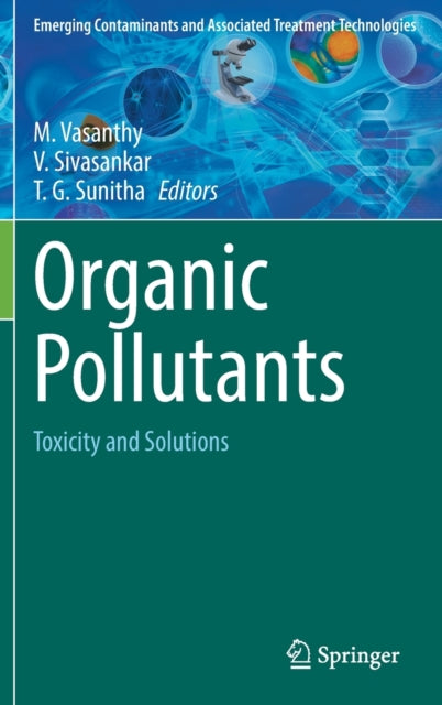 Book cover of: Organic Pollutants. By: M. Vasanthy