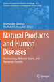 Book cover of: Natural Products and Human Diseases. By: Amirhossein Sahebkar