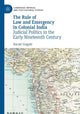 Book cover of: Rule of Law and Emergency in Colonial India. By: Haruki Inagaki