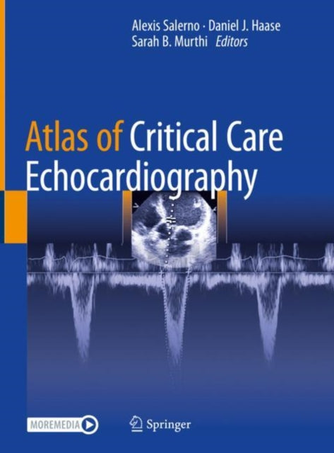Book cover of: Atlas of Critical Care Echocardiography. By: Alexis Salerno