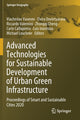Book cover of: Advanced Technologies for Sustainable Development of Urban Green Infrastructure. By: Viacheslav Vasenev