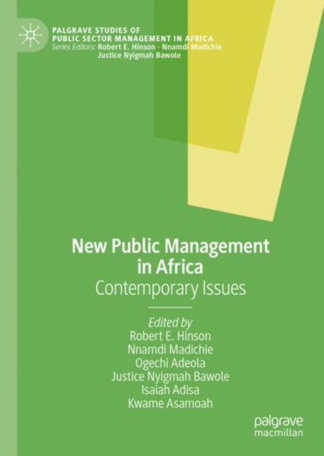 Book cover of: New Public Management in Africa. By: Robert E. Hinson