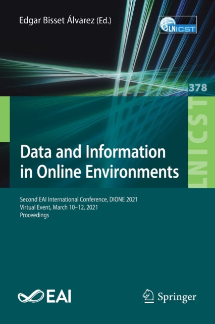 Book cover of: Data and Information in Online Environments. By: Edgar Bisset Álvarez