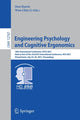 Book cover of: Engineering Psychology and Cognitive Ergonomics. By: Don Harris