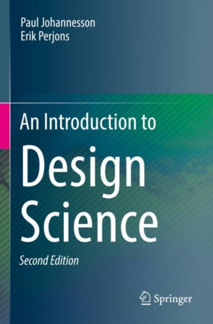 Book cover of: Introduction to Design Science. By: Paul Johannesson