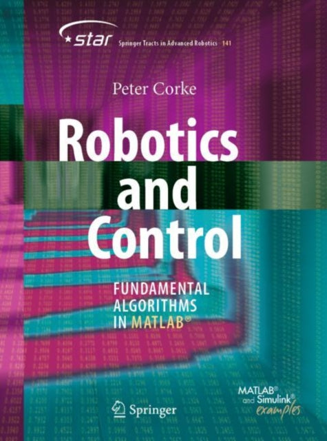 Book cover of: Robotics and Control. By: Peter Corke