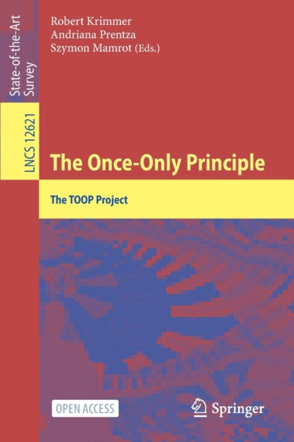 Book cover of: Once-Only Principle. By: Robert Krimmer