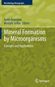 Book cover of: Mineral Formation by Microorganisms. By: Aydin Berenjian