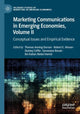Book cover of: Marketing Communications in Emerging Economies, Volume II. By: Thomas Anning-Dorson