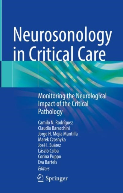 Book cover of: Neurosonology in Critical Care. By: Camilo N. Rodríguez