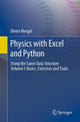 Book cover of: Physics with Excel and Python. By: Dieter Mergel