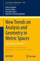 Book cover of: New Trends on Analysis and Geometry in Metric Spaces. By: Luigi Ambrosio