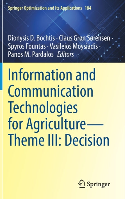 Information and Communication Technologies for Agriculture—Theme III: Decision