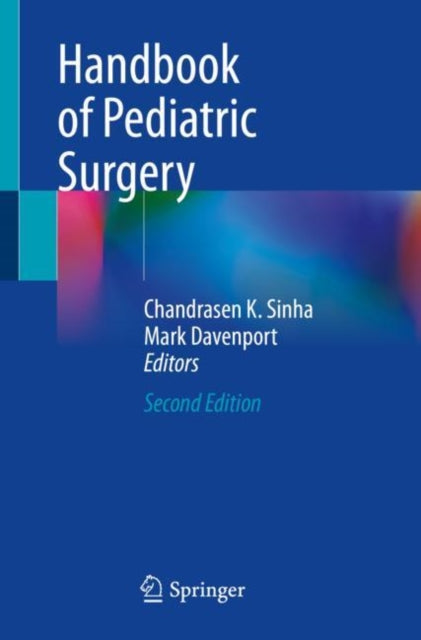 Book cover of: Handbook of Pediatric Surgery. By: Chandrasen K. Sinha