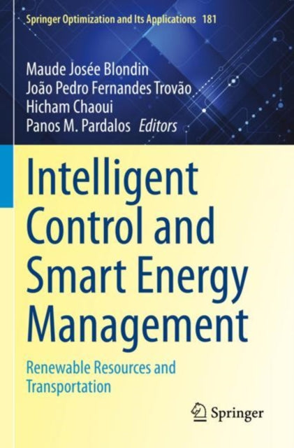 Book cover of: Intelligent Control and Smart Energy Management. By: Maude Josée Blondin