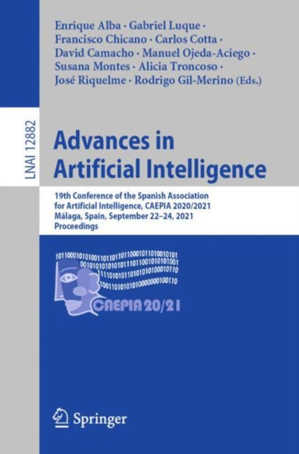 Book cover of: Advances in Artificial Intelligence. By: Enrique Alba