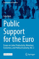 Book cover of: Public Support for the Euro. By: Felix Roth