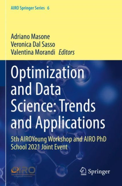Book cover of: Optimization and Data Science: Trends and Applications. By: Adriano Masone