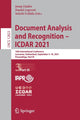 Book cover of: Document Analysis and Recognition – ICDAR 2021. By: Josep Lladós