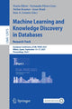 Book cover of: Machine Learning and Knowledge Discovery in Databases. Research Track. By: Nuria Oliver