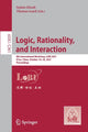 Book cover of: Logic, Rationality,  and Interaction. By: Sujata Ghosh
