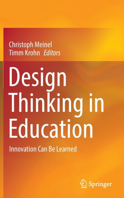 Book cover of: Design Thinking in Education. By: Christoph Meinel