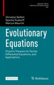 Book cover of: Evolutionary Equations. By: Christian Seifert